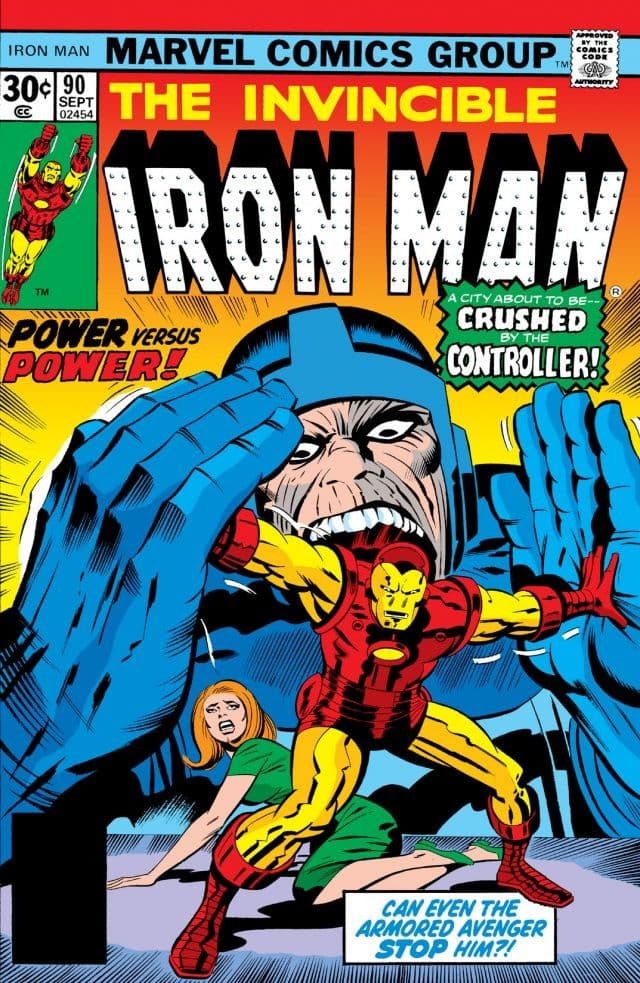 Iron Man #90 cover