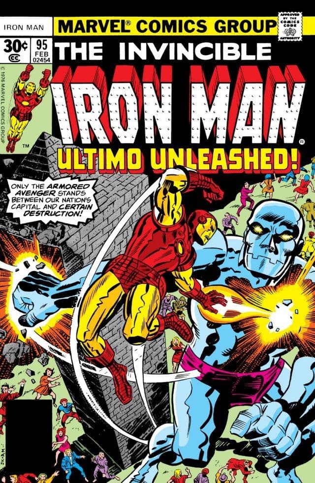 Iron Man #95 cover