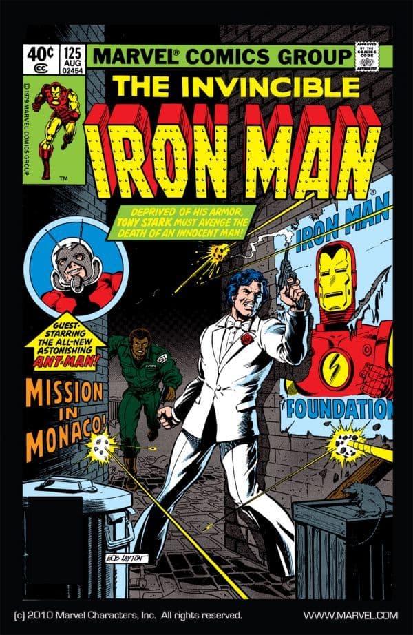 Iron Man #125 cover