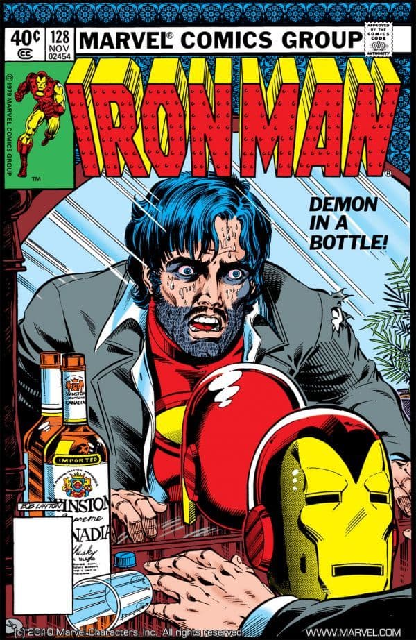 Iron Man #128 cover