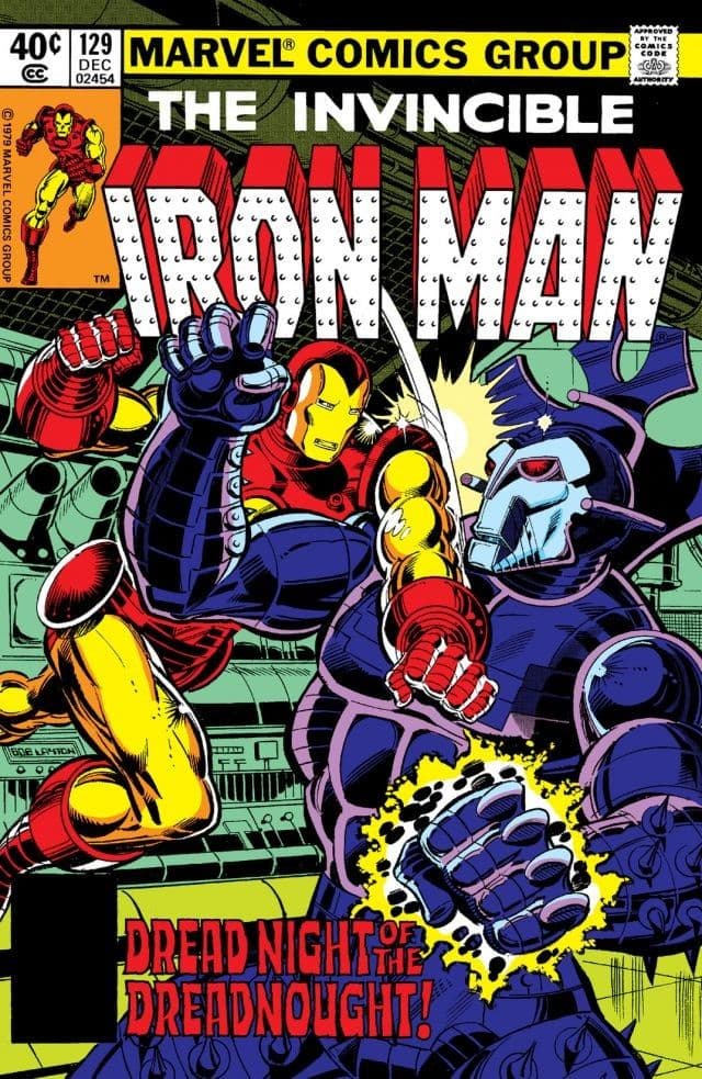Iron Man #129 cover