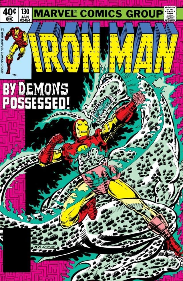 Iron Man #130 cover