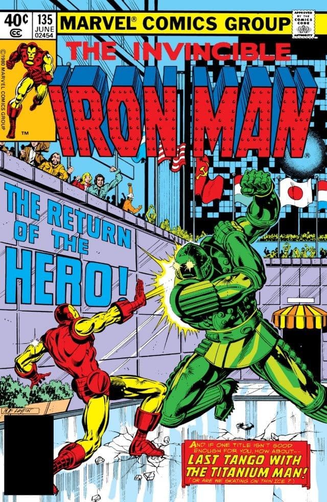 Iron Man #135 cover