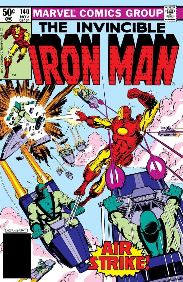 Iron Man #140 cover