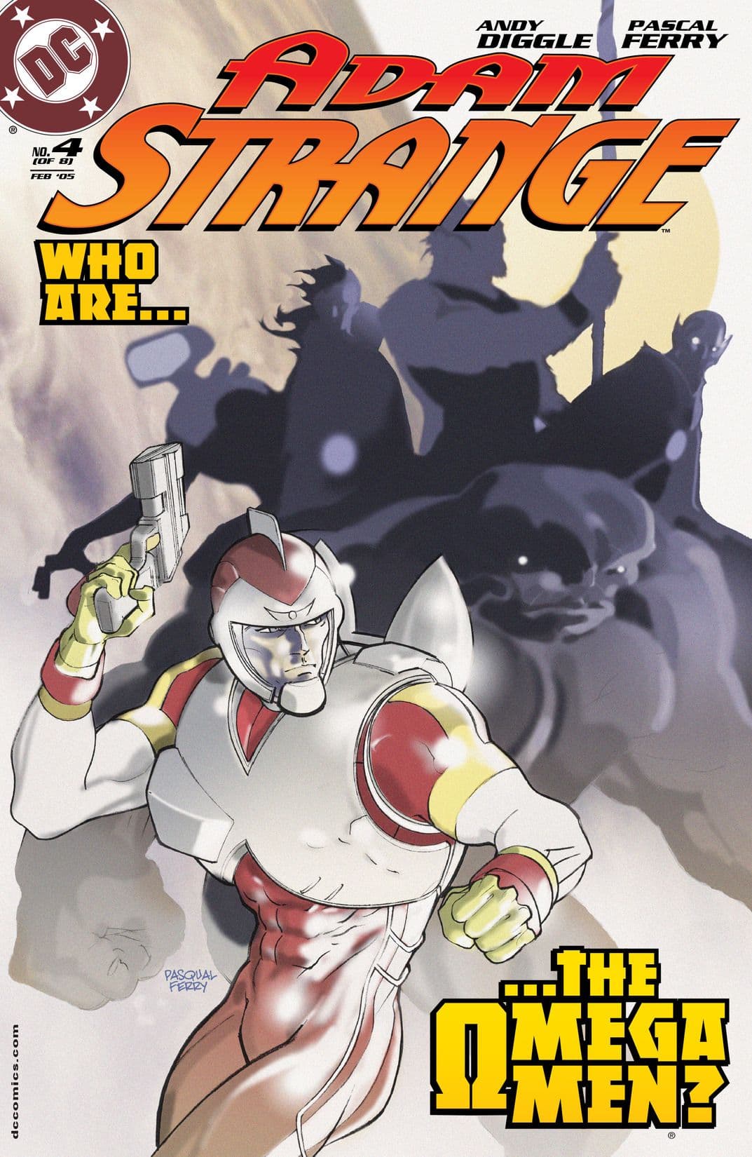 Adam Strange #4 cover