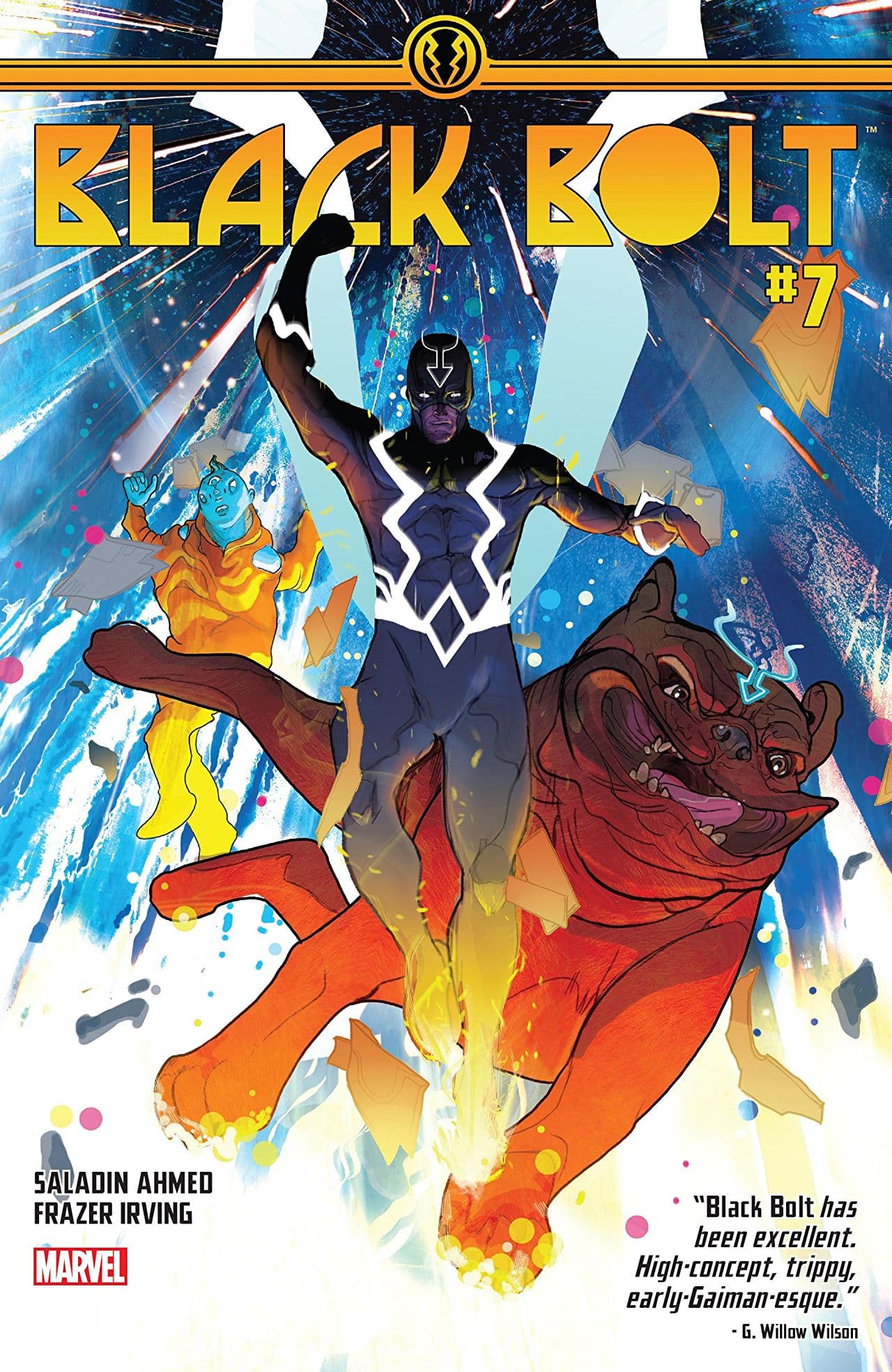 Black Bolt #7 cover