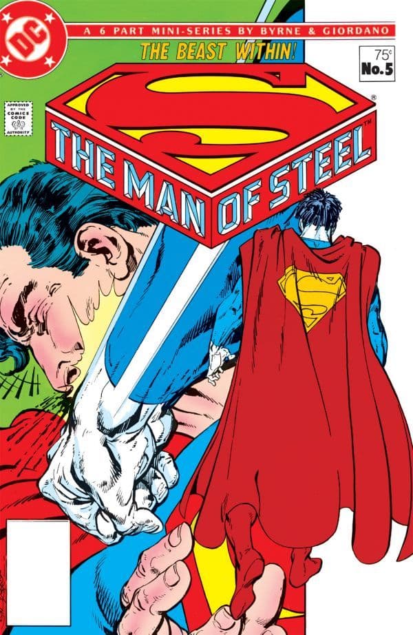 The Man of Steel #5 cover
