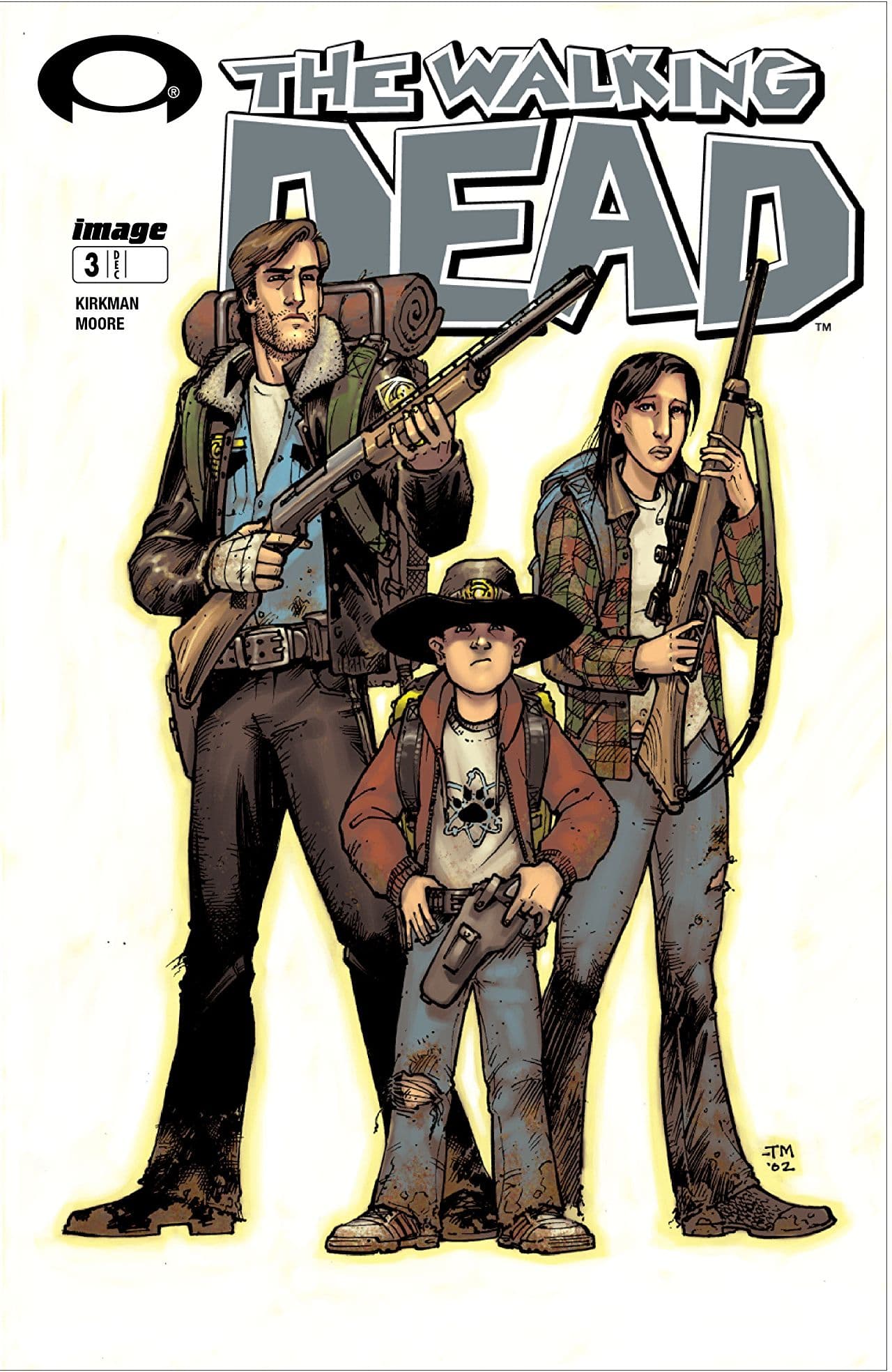 The Walking Dead #3 cover