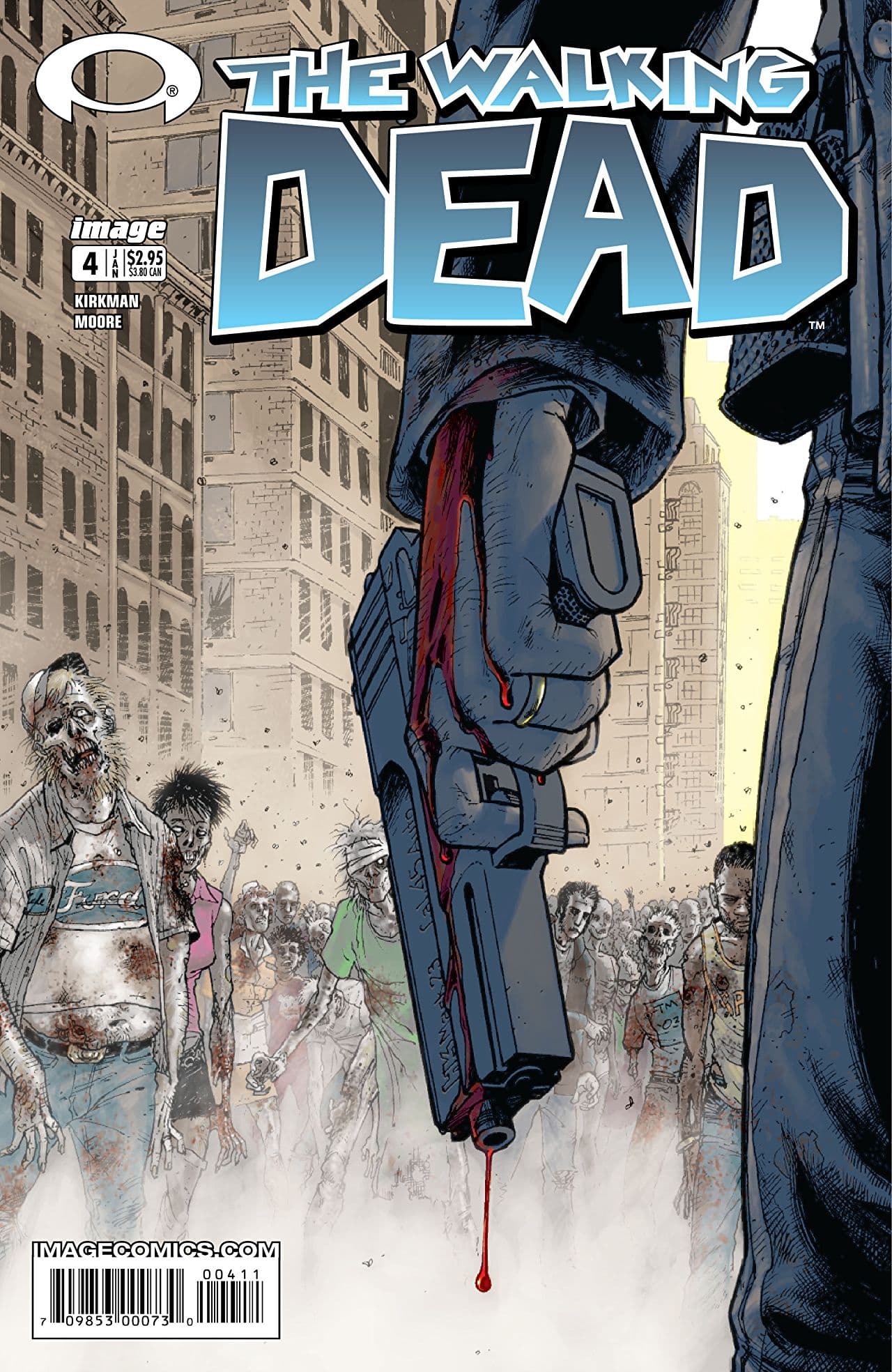 The Walking Dead #4 cover