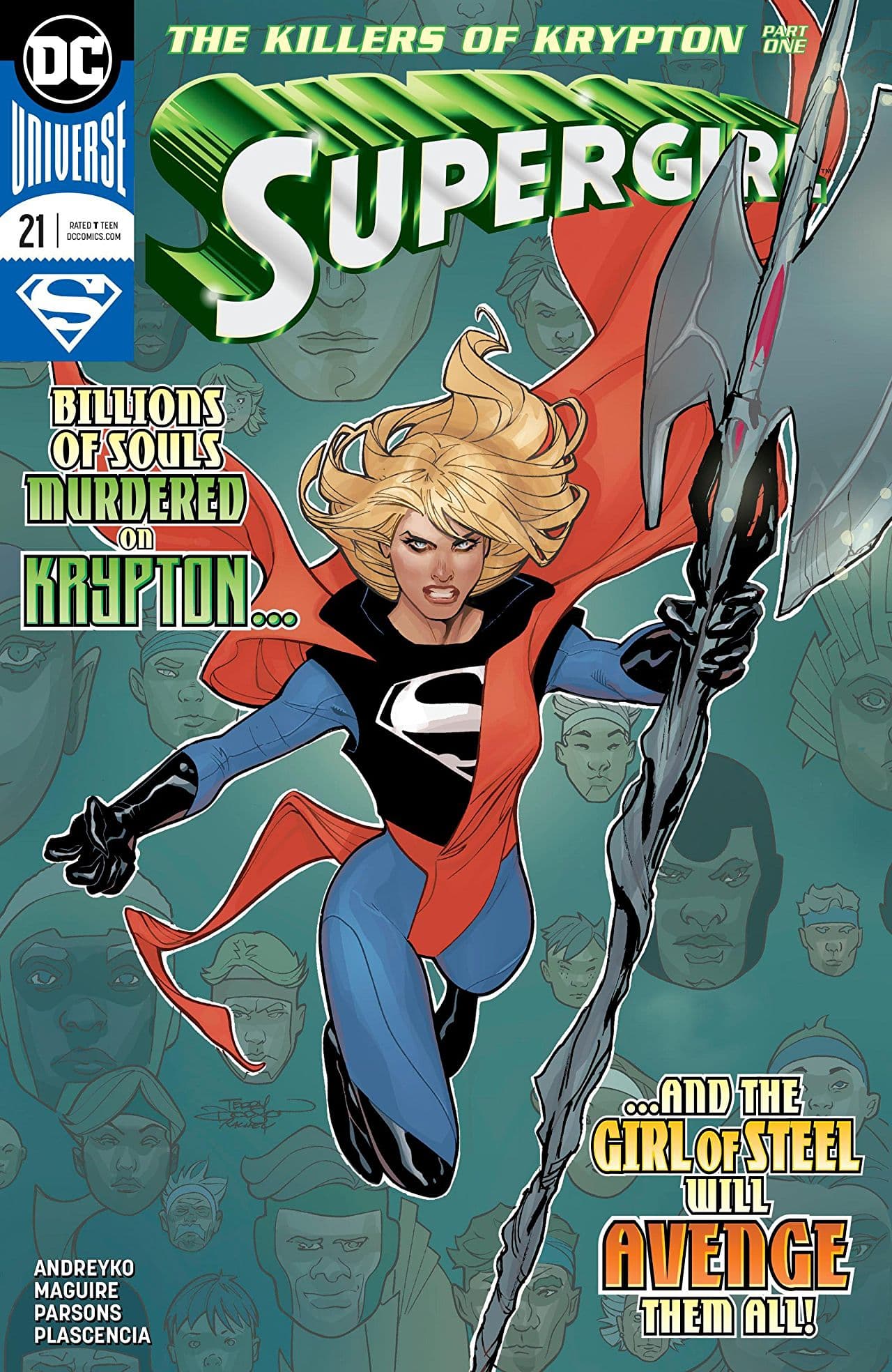 Supergirl #21 cover