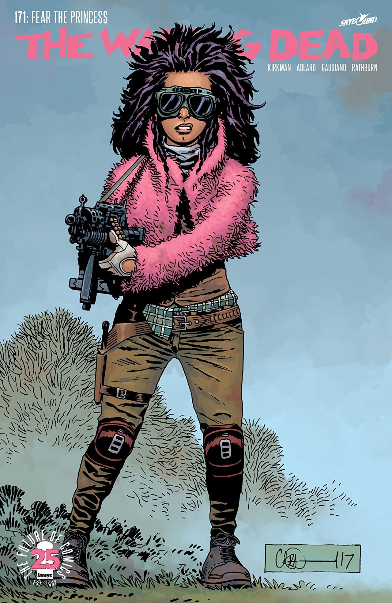 The Walking Dead #171 cover