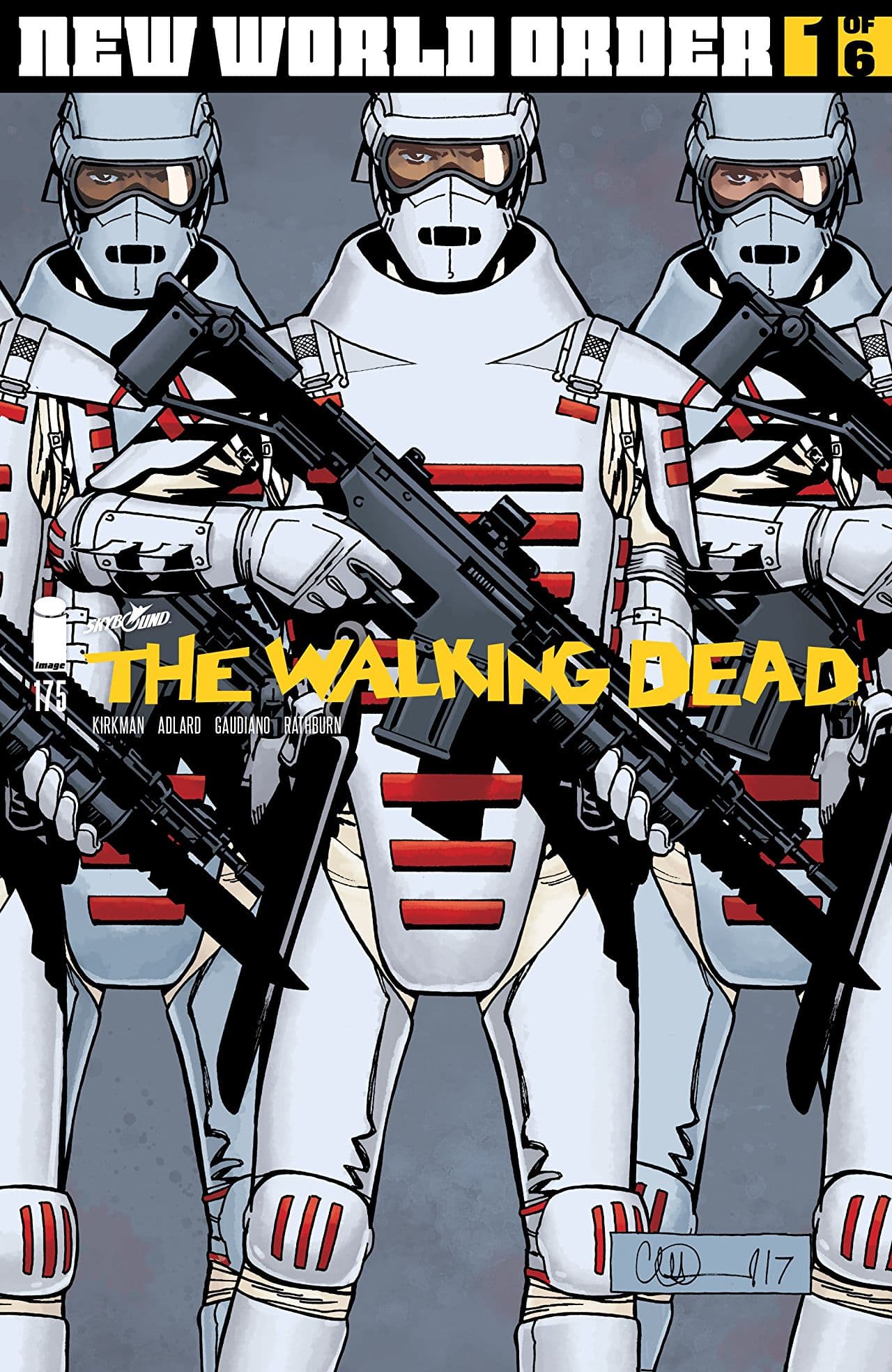 The Walking Dead #175 cover