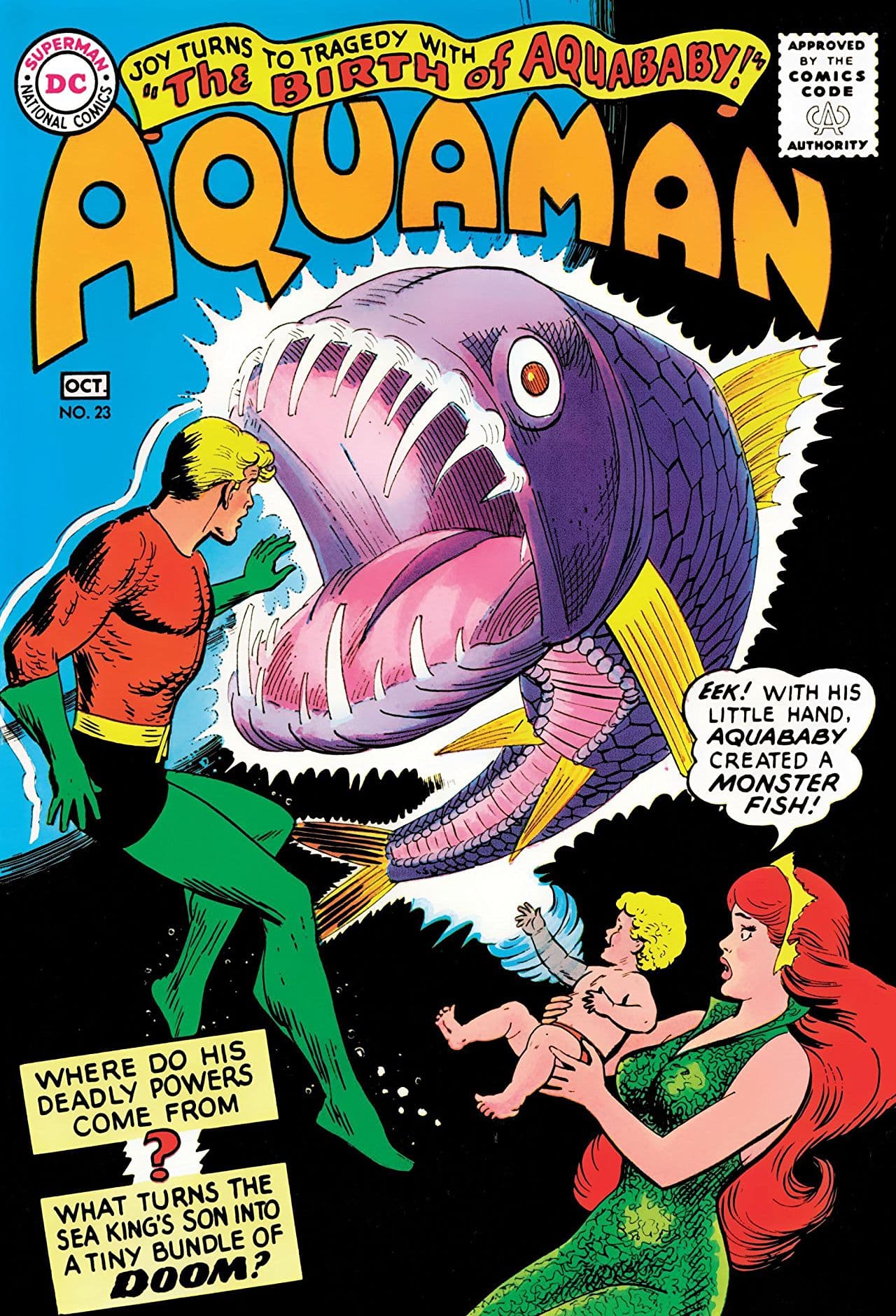 Aquaman #23 cover