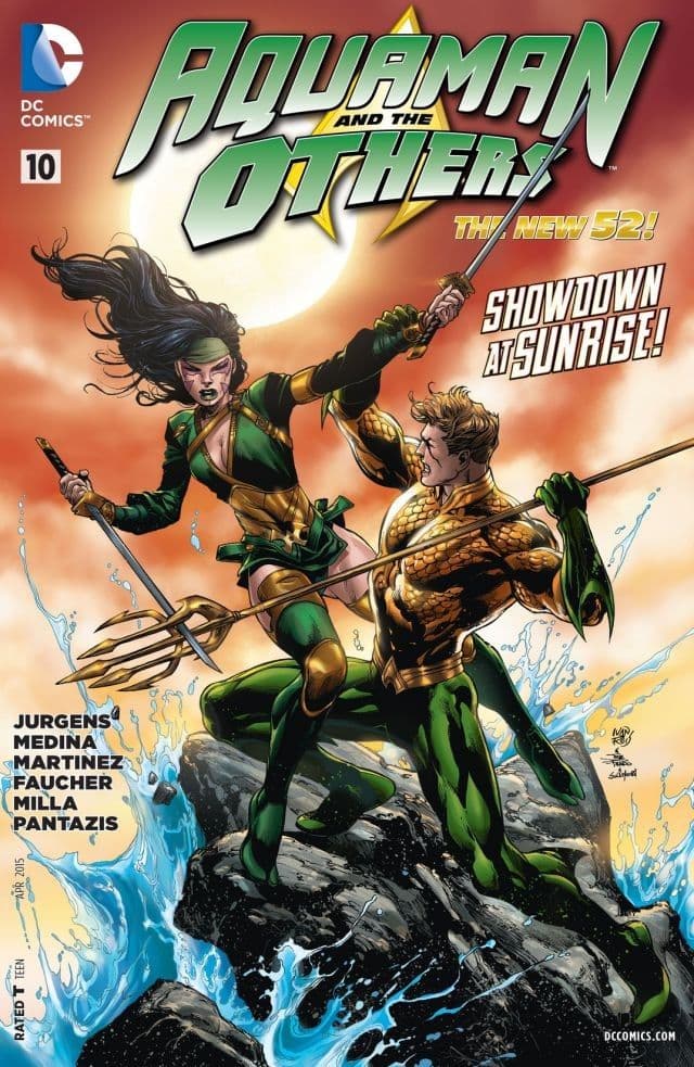Aquaman and The Others #10 cover