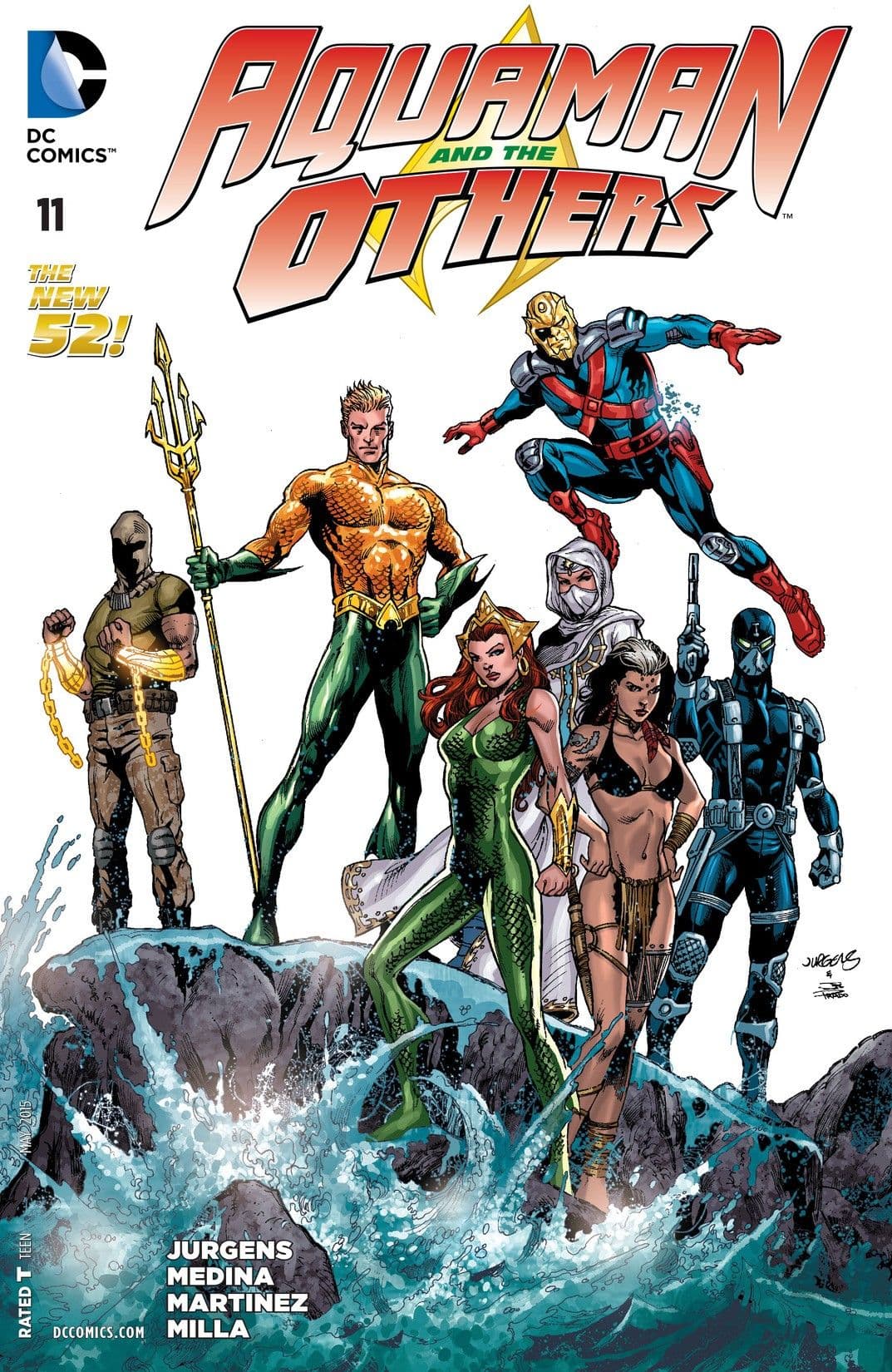 Aquaman and The Others #11 cover