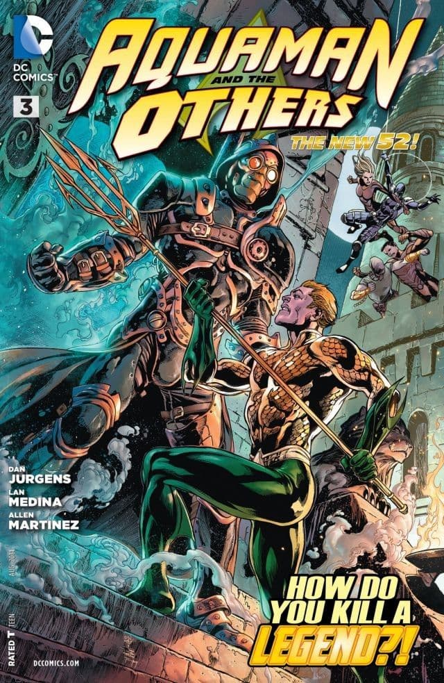 Aquaman and The Others #3 cover