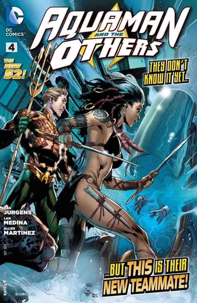 Aquaman and The Others #4 cover