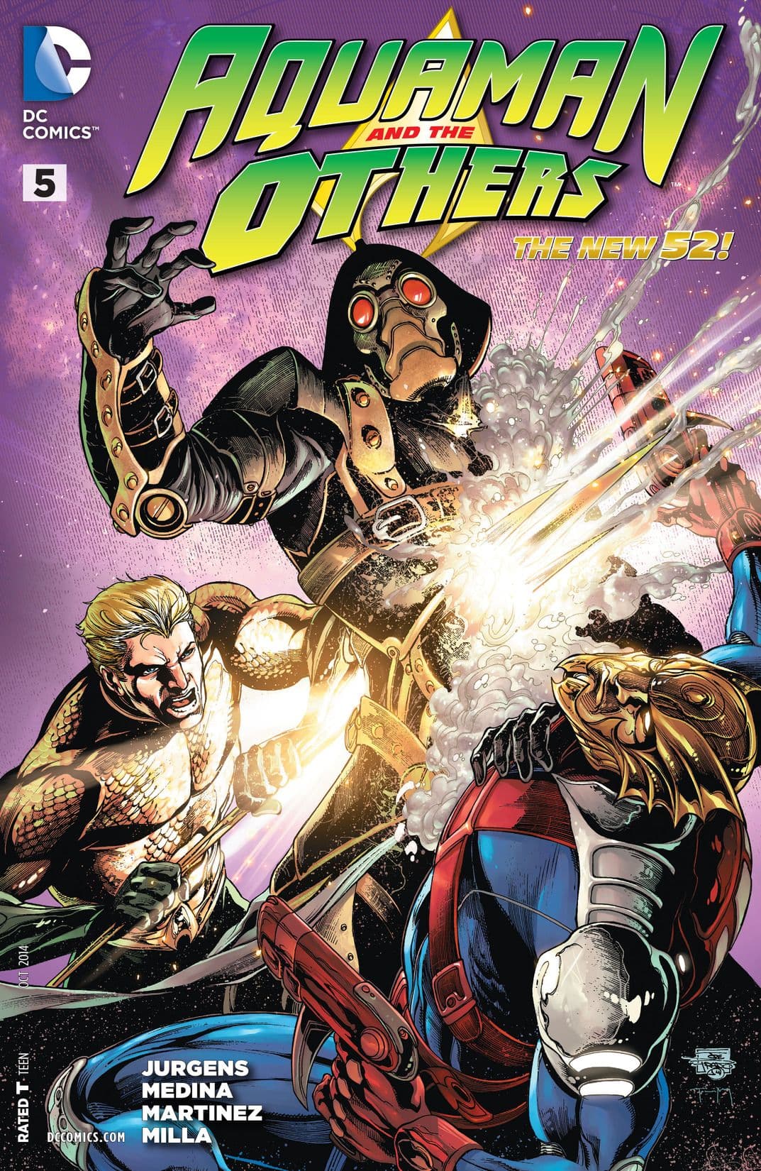 Aquaman and The Others #5 cover