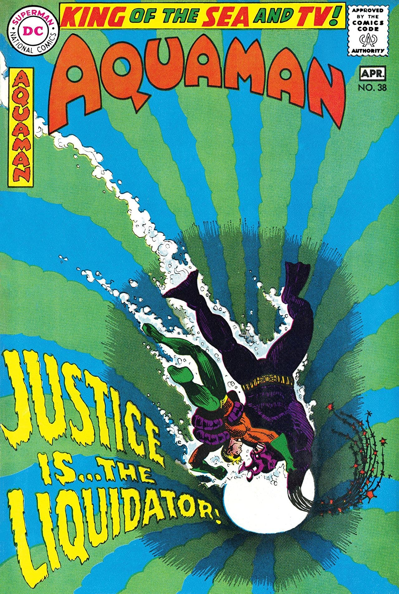 Aquaman #38 cover