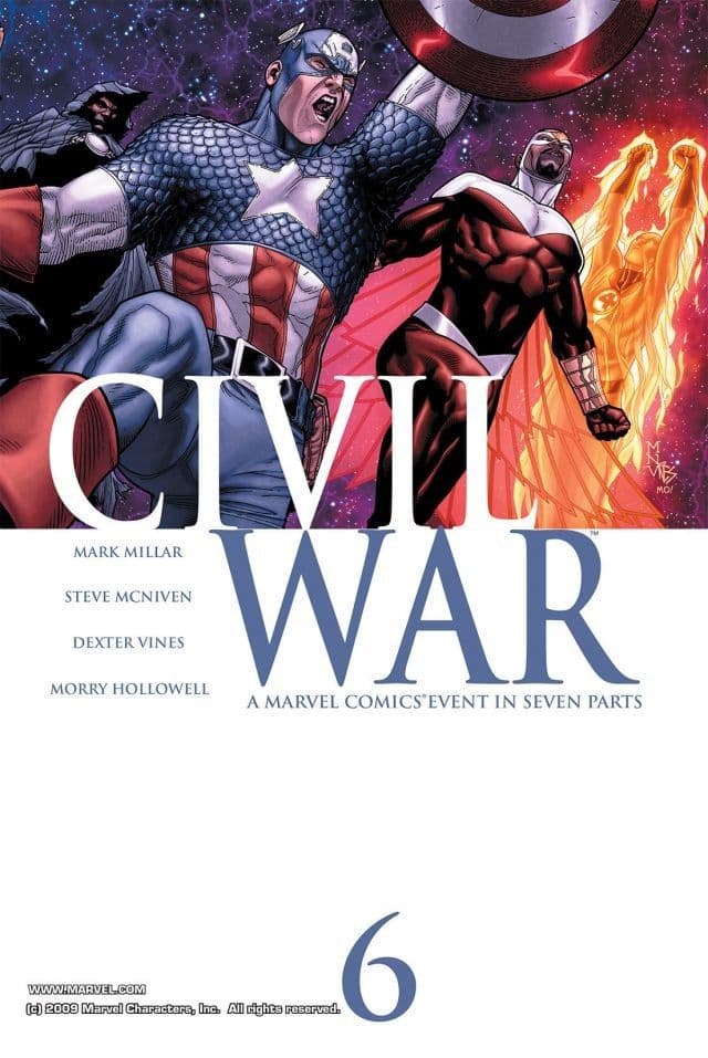 Civil War #6 cover