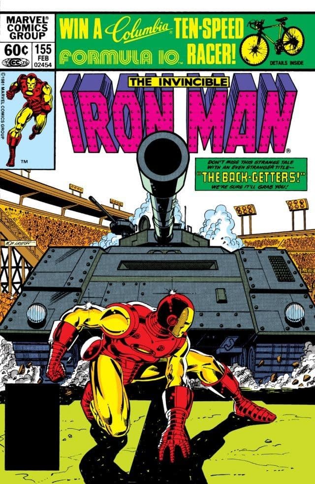 Iron Man #155 cover