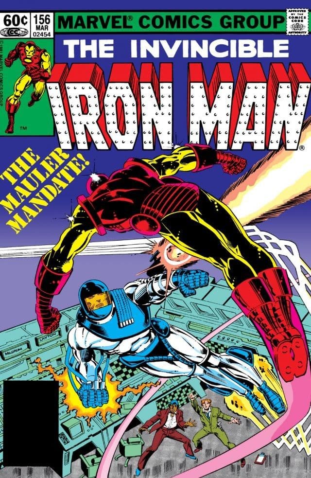 Iron Man #156 cover