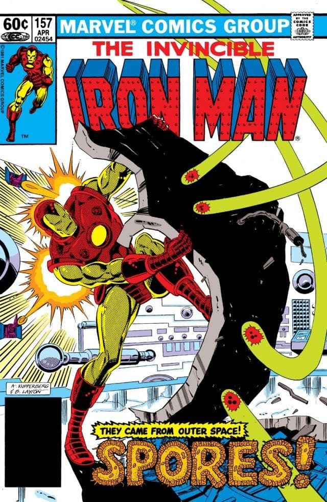 Iron Man #157 cover
