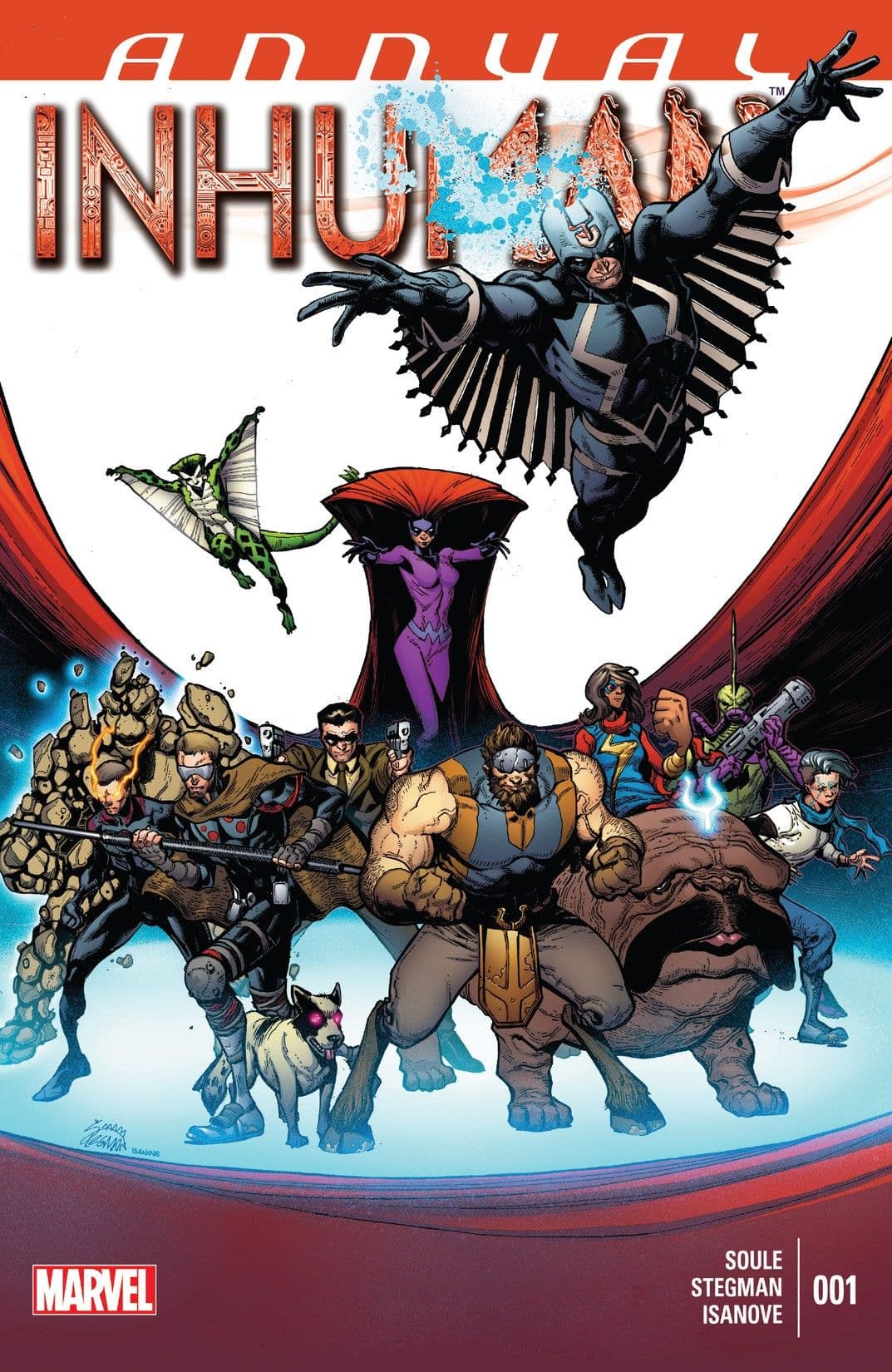 Inhuman Annual cover — © Marvel Comics