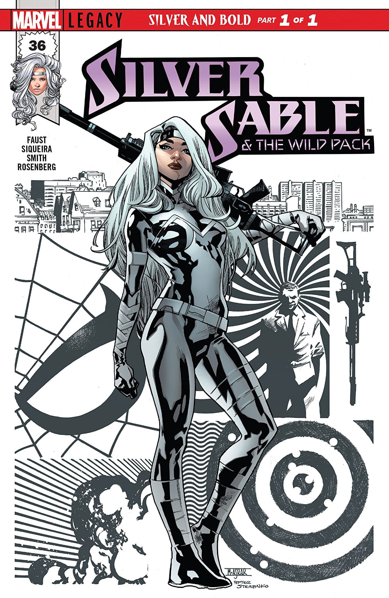 Silver Sable and the Wild Pack #36 cover