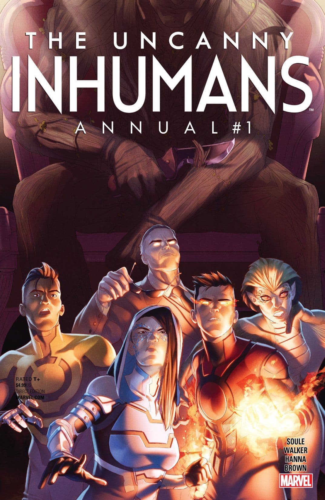 Uncanny Inhumans Annual cover — © Marvel Comics