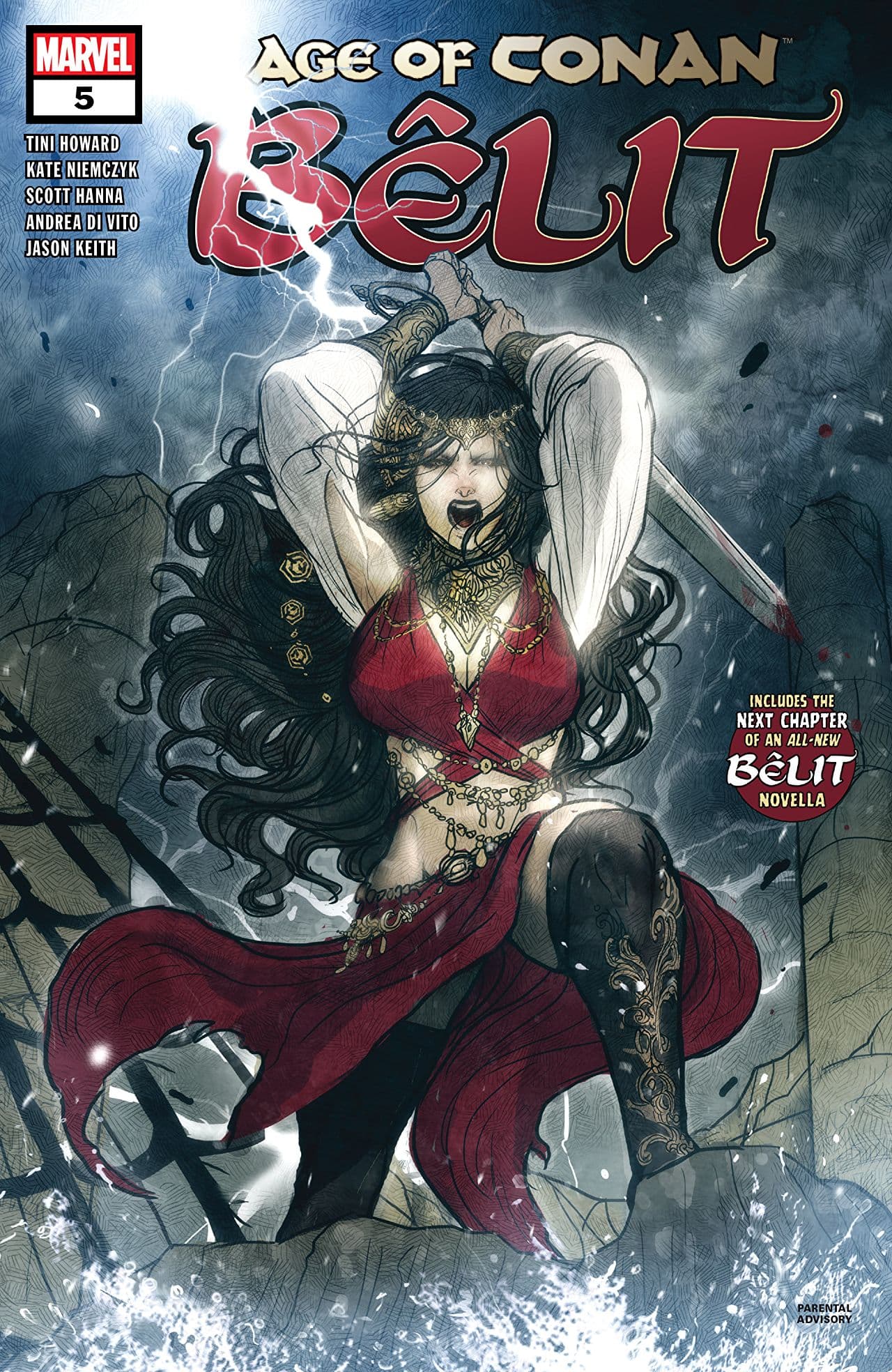 Age of Conan: Bêlit #5 cover