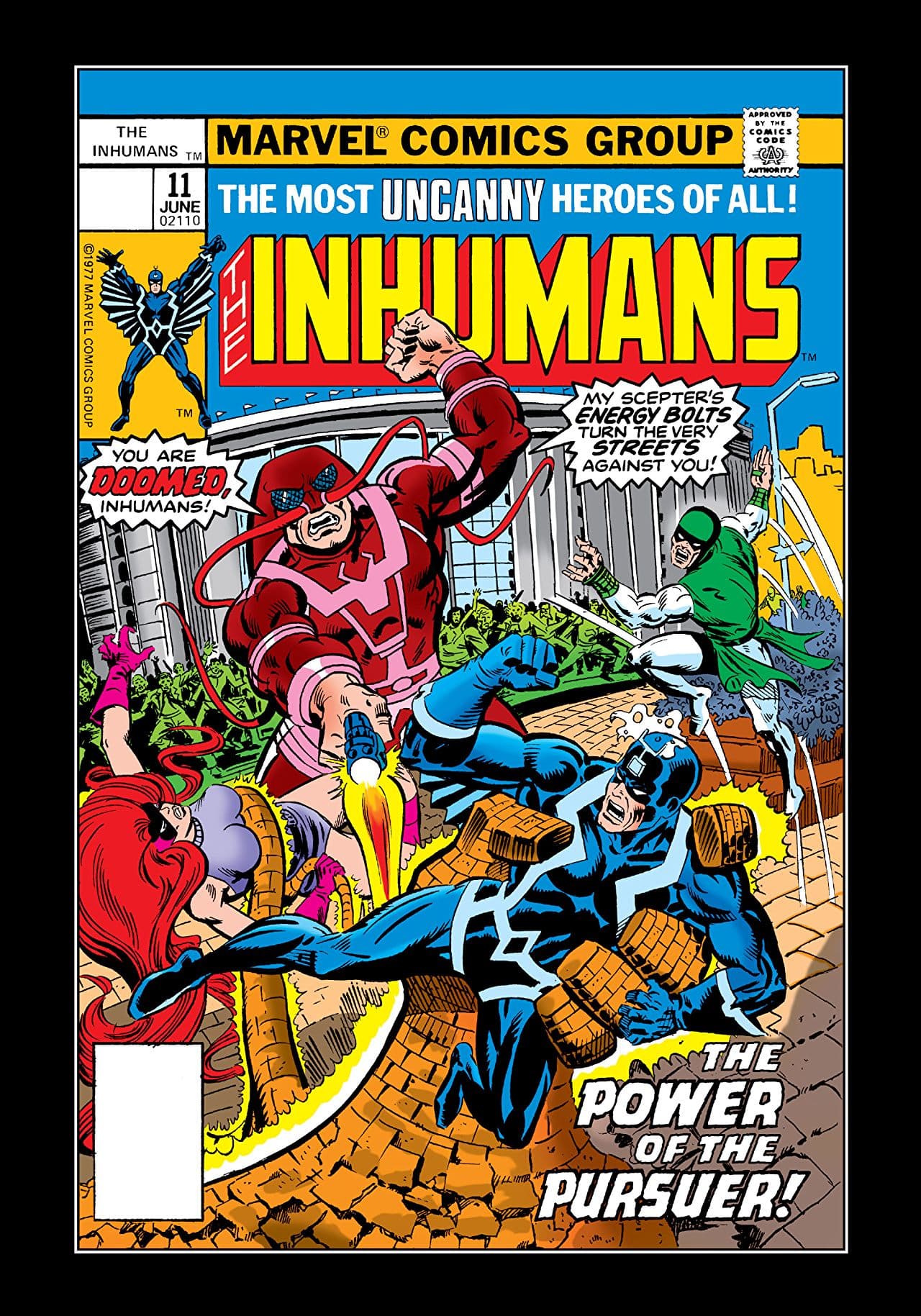 The Inhumans #11 cover