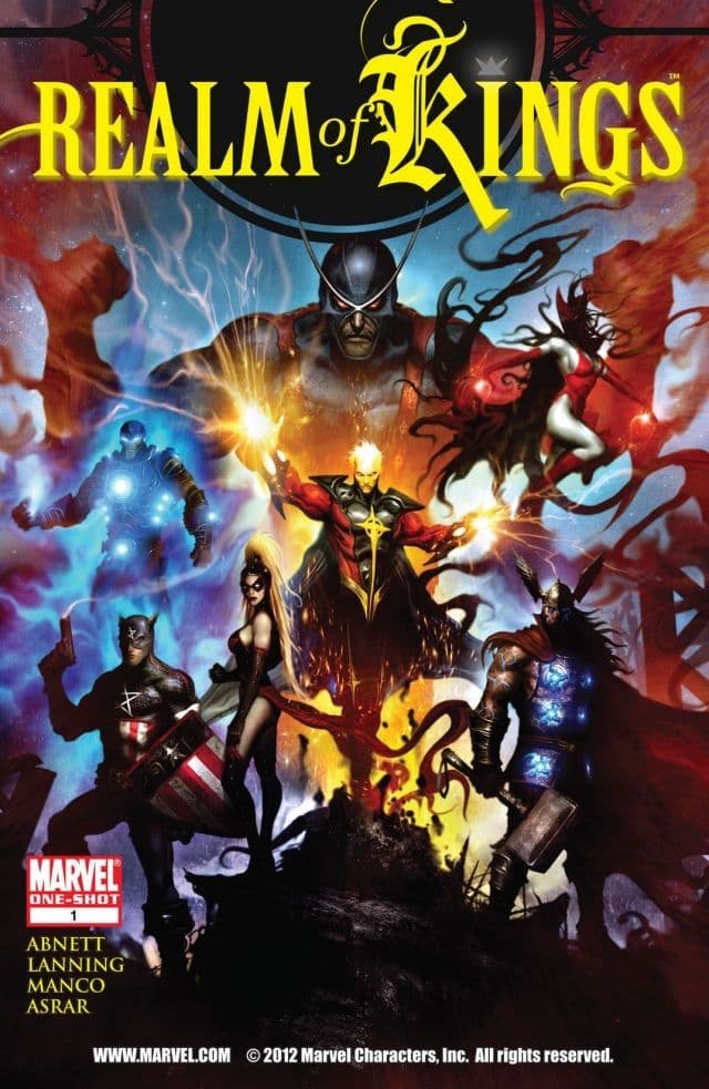 Realm of Kings cover — © Marvel Comics