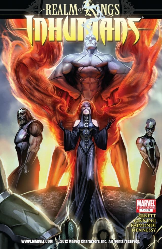 Realm of Kings Inhumans #1 cover