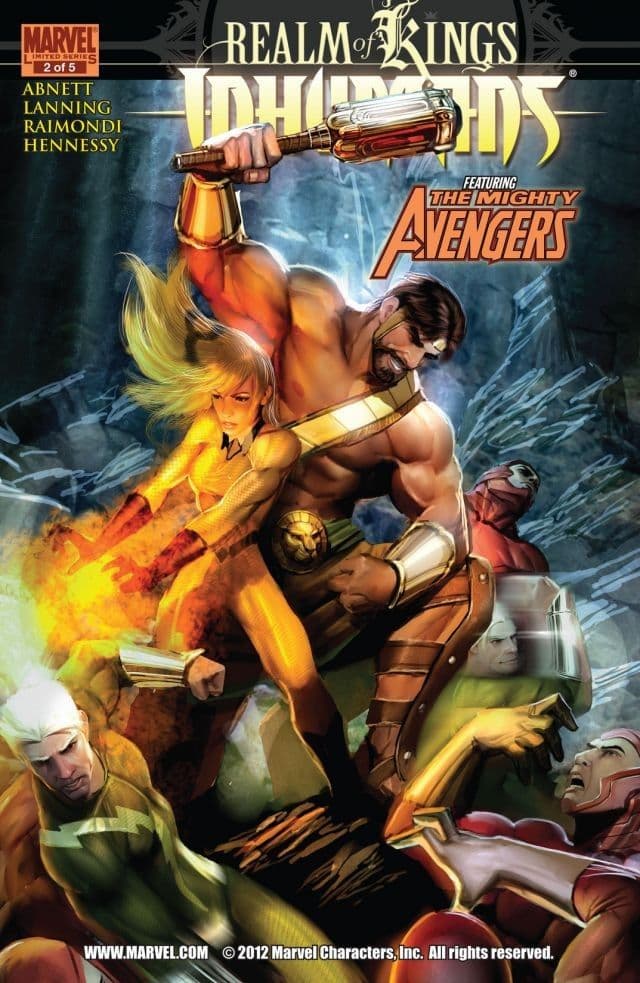 Realm of Kings Inhumans #2 cover