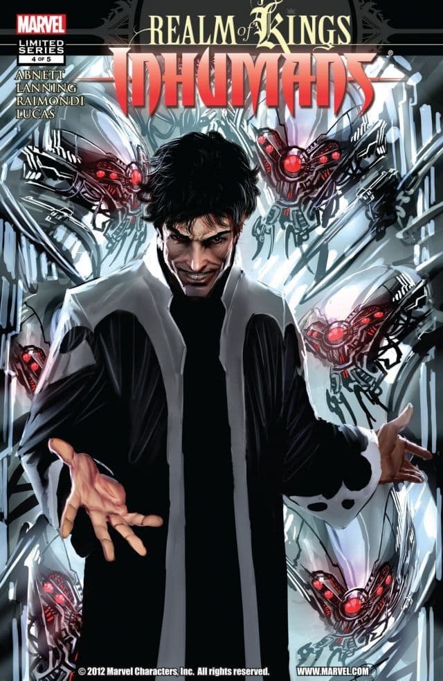 Realm of Kings Inhumans #4 cover