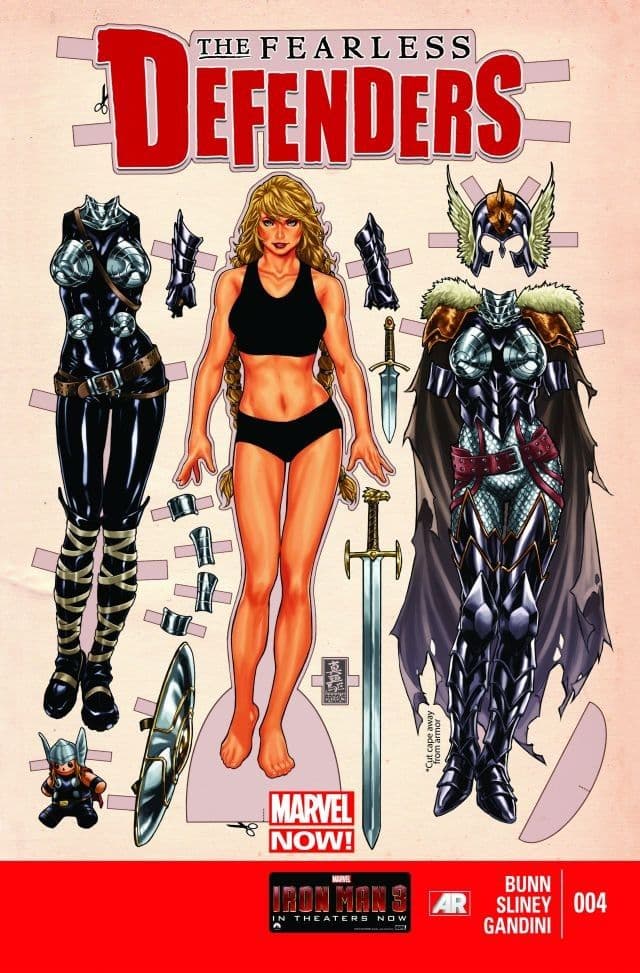 Fearless Defenders #4 cover
