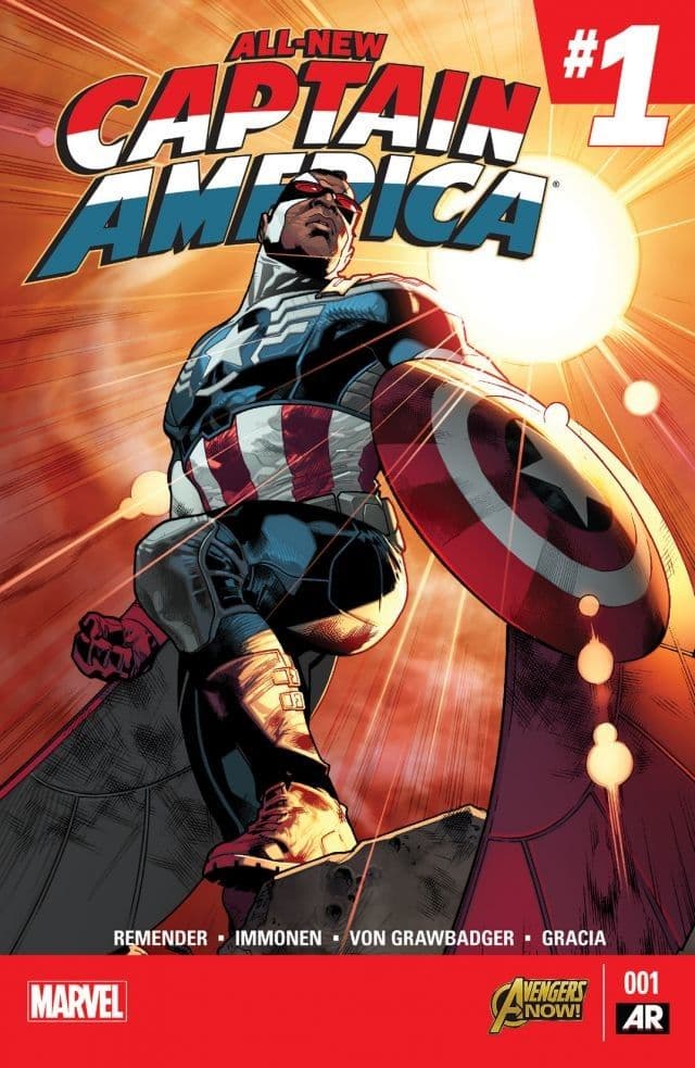 All-New Captain America cover — © Marvel Comics