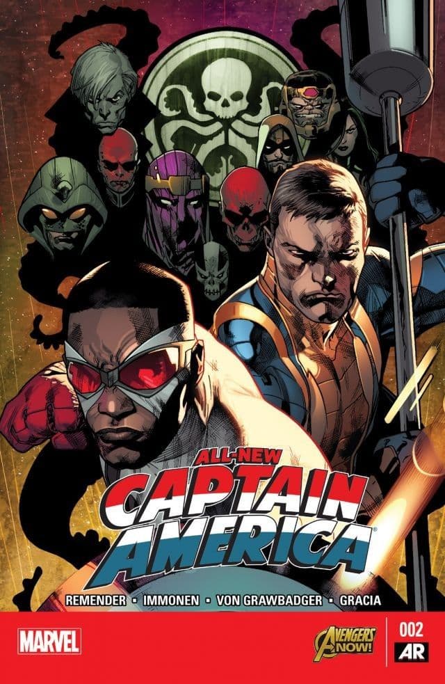 All-New Captain America #2 cover