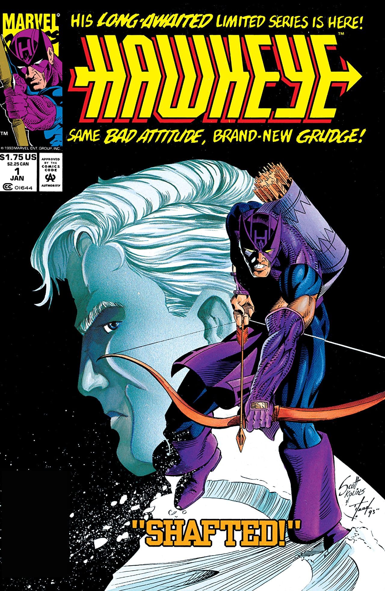 Hawkeye #1 cover