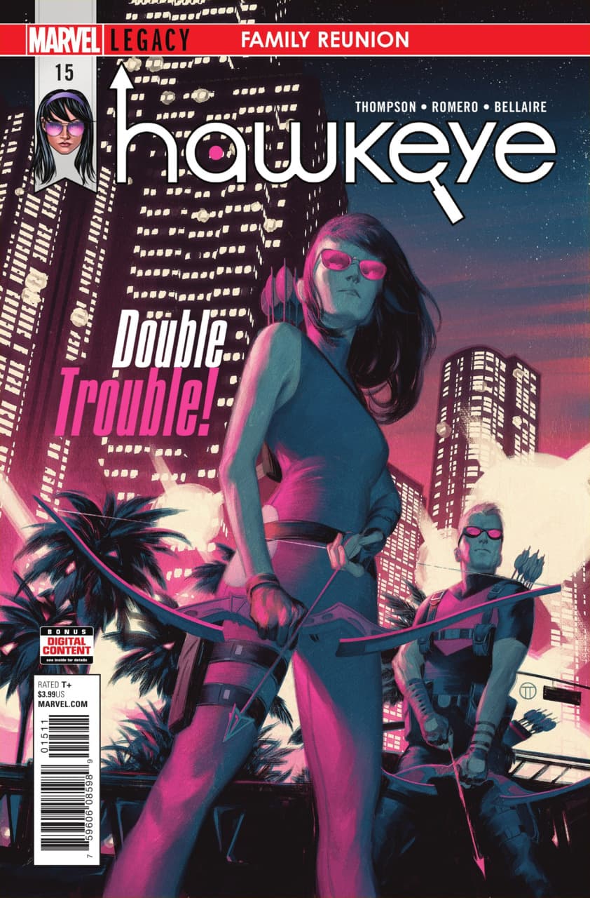 Hawkeye #15 cover
