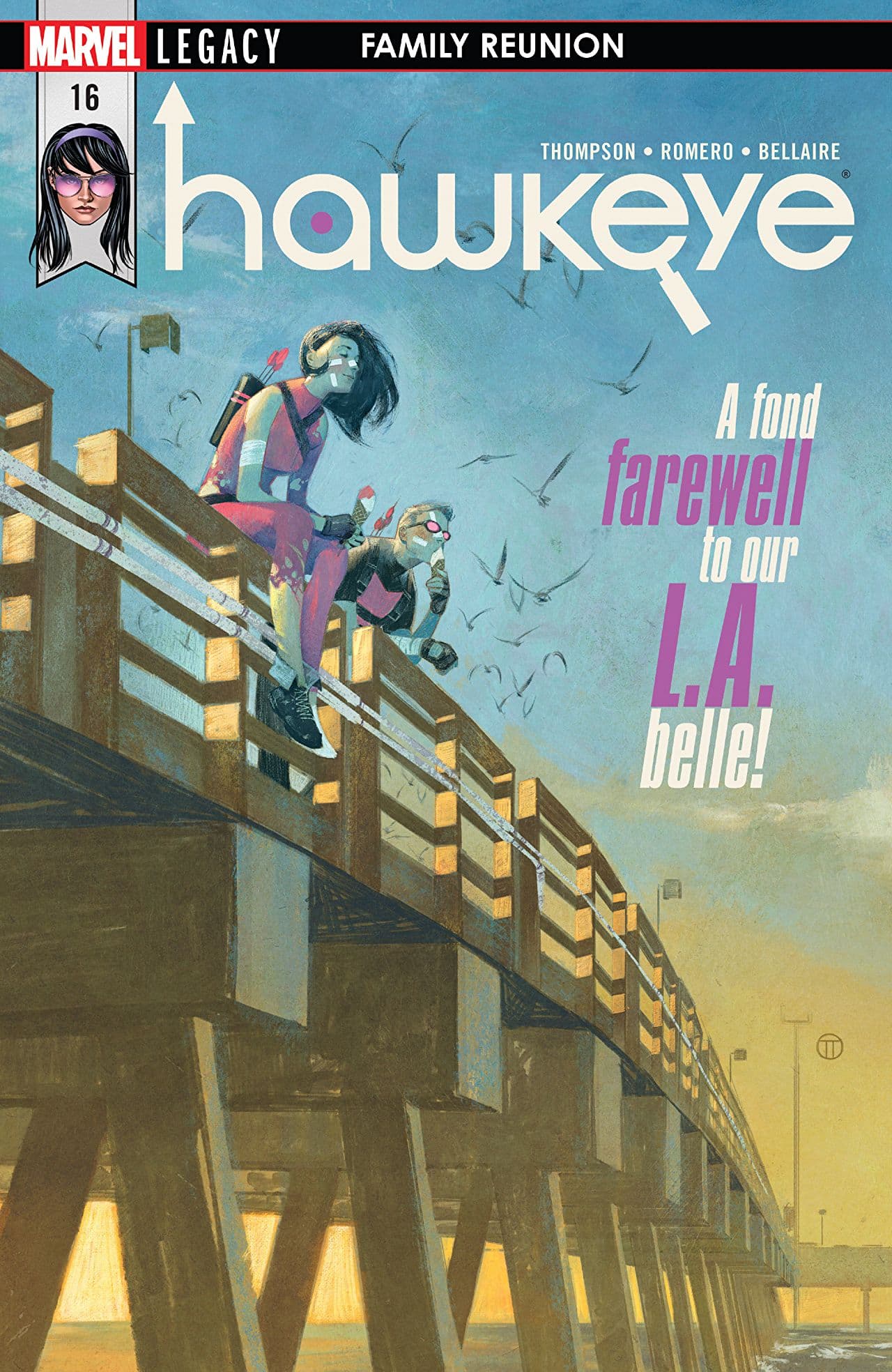 Hawkeye #16 cover
