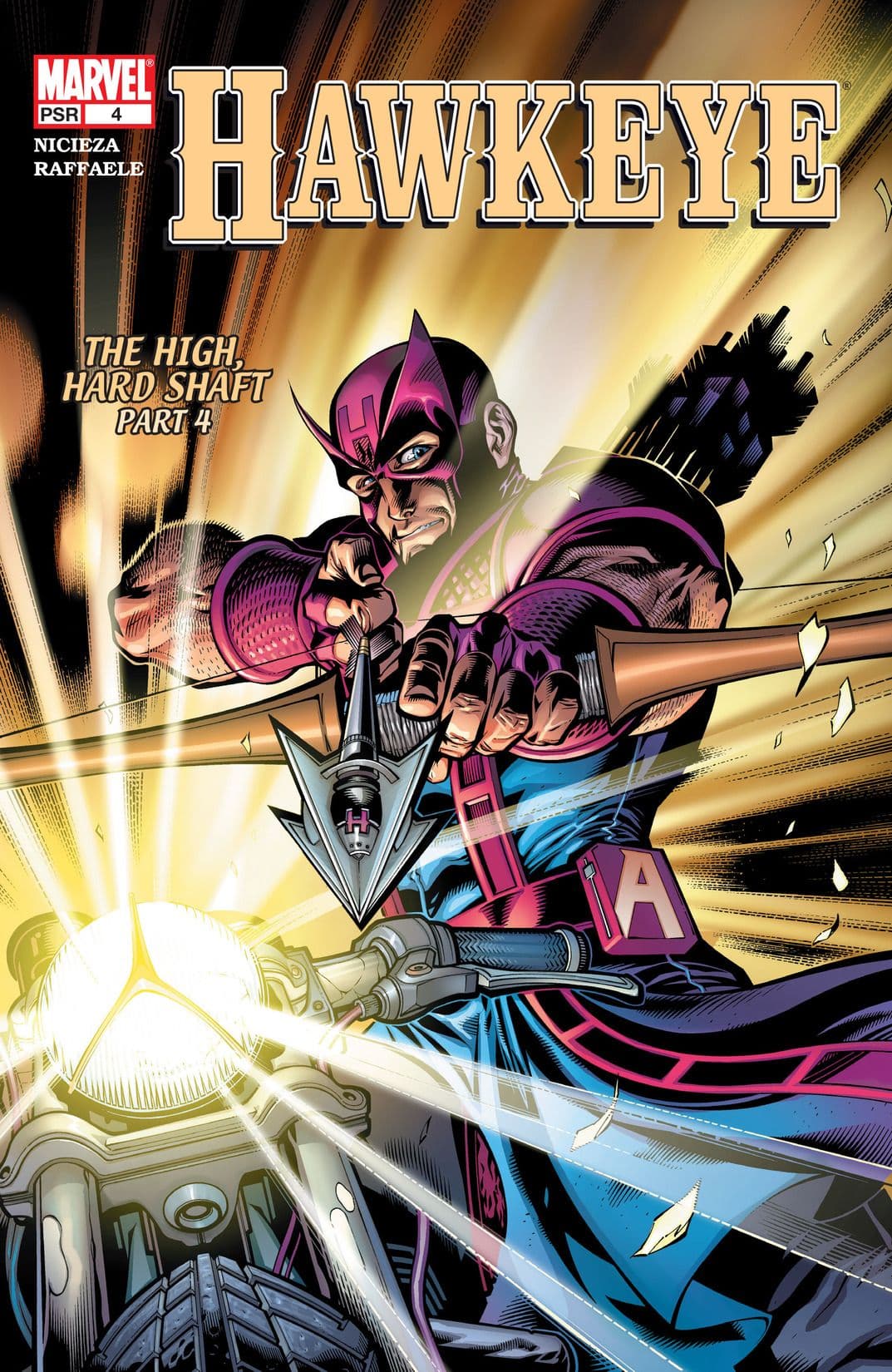 Hawkeye #4 cover