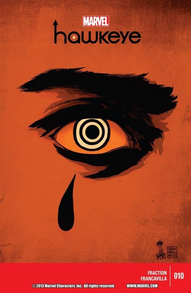 Hawkeye #10 cover