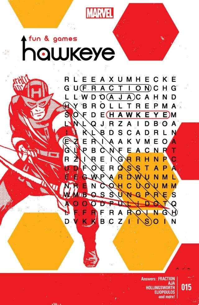 Hawkeye #15 cover