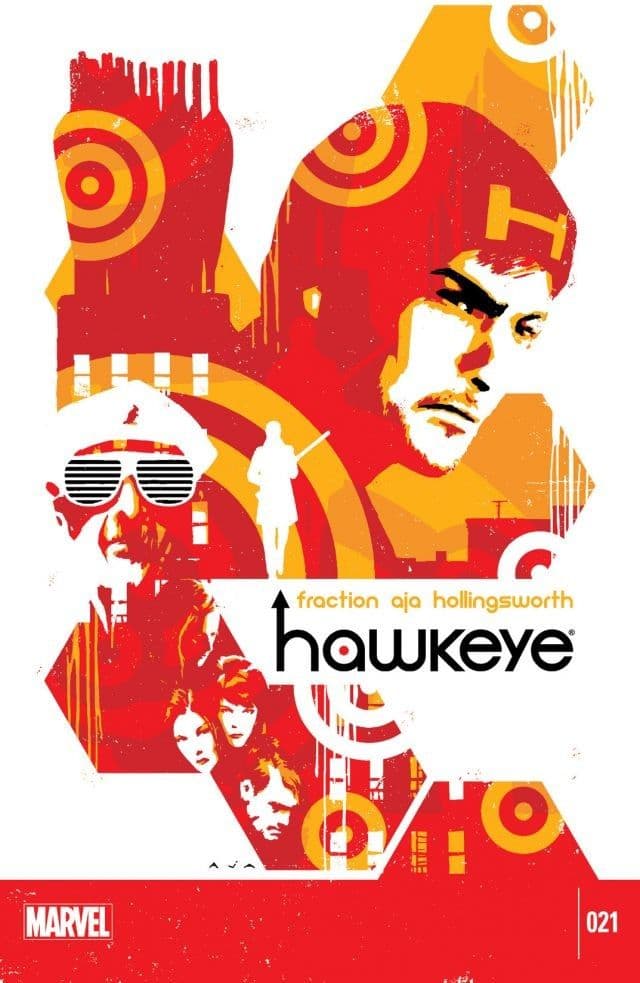 Hawkeye #21 cover