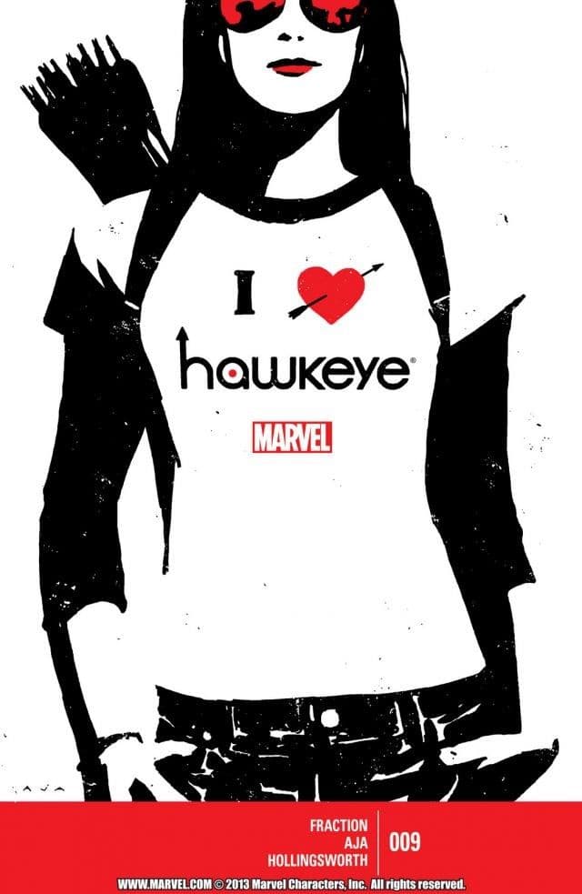 Hawkeye #9 cover