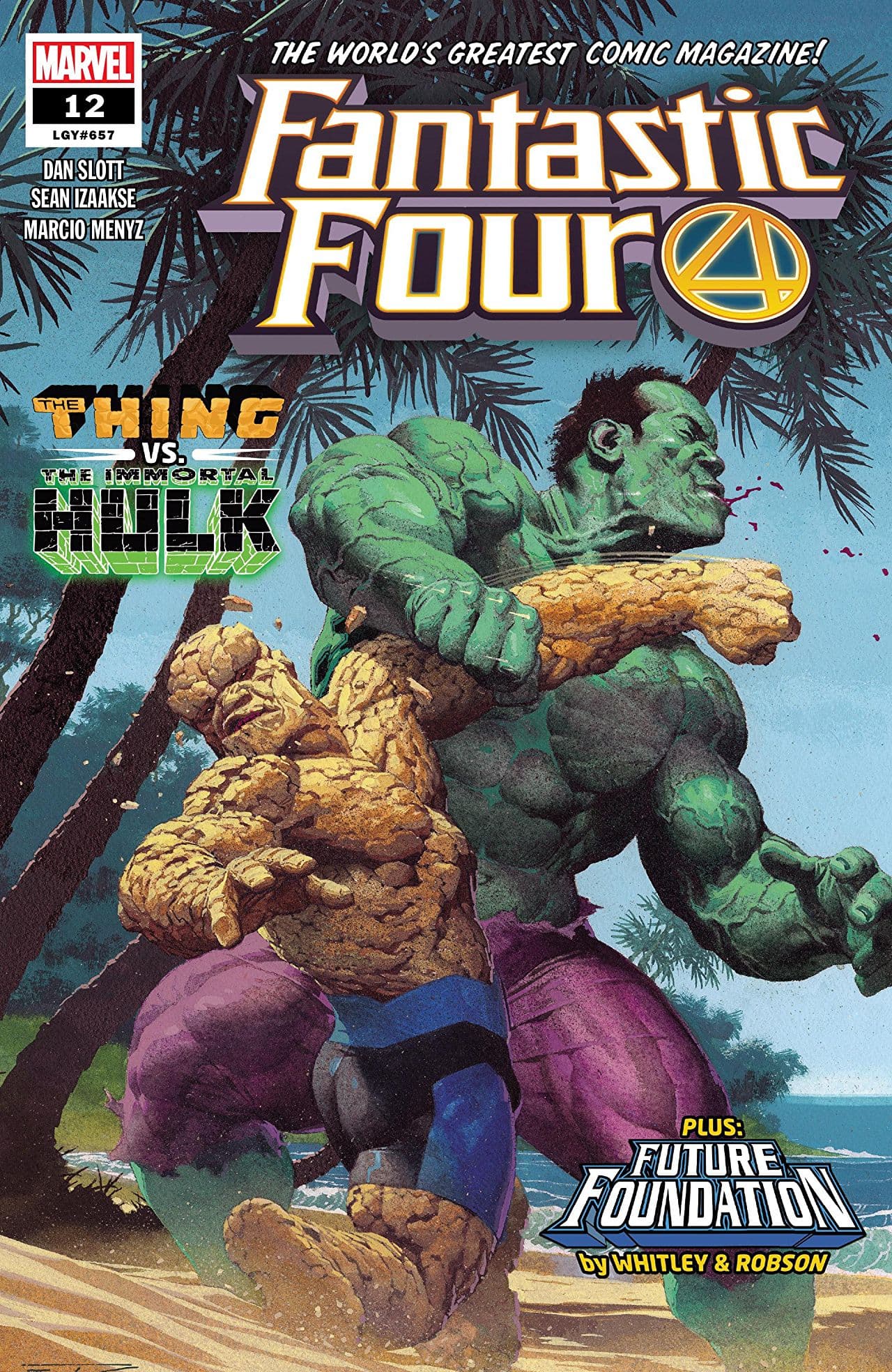Fantastic Four #12 cover