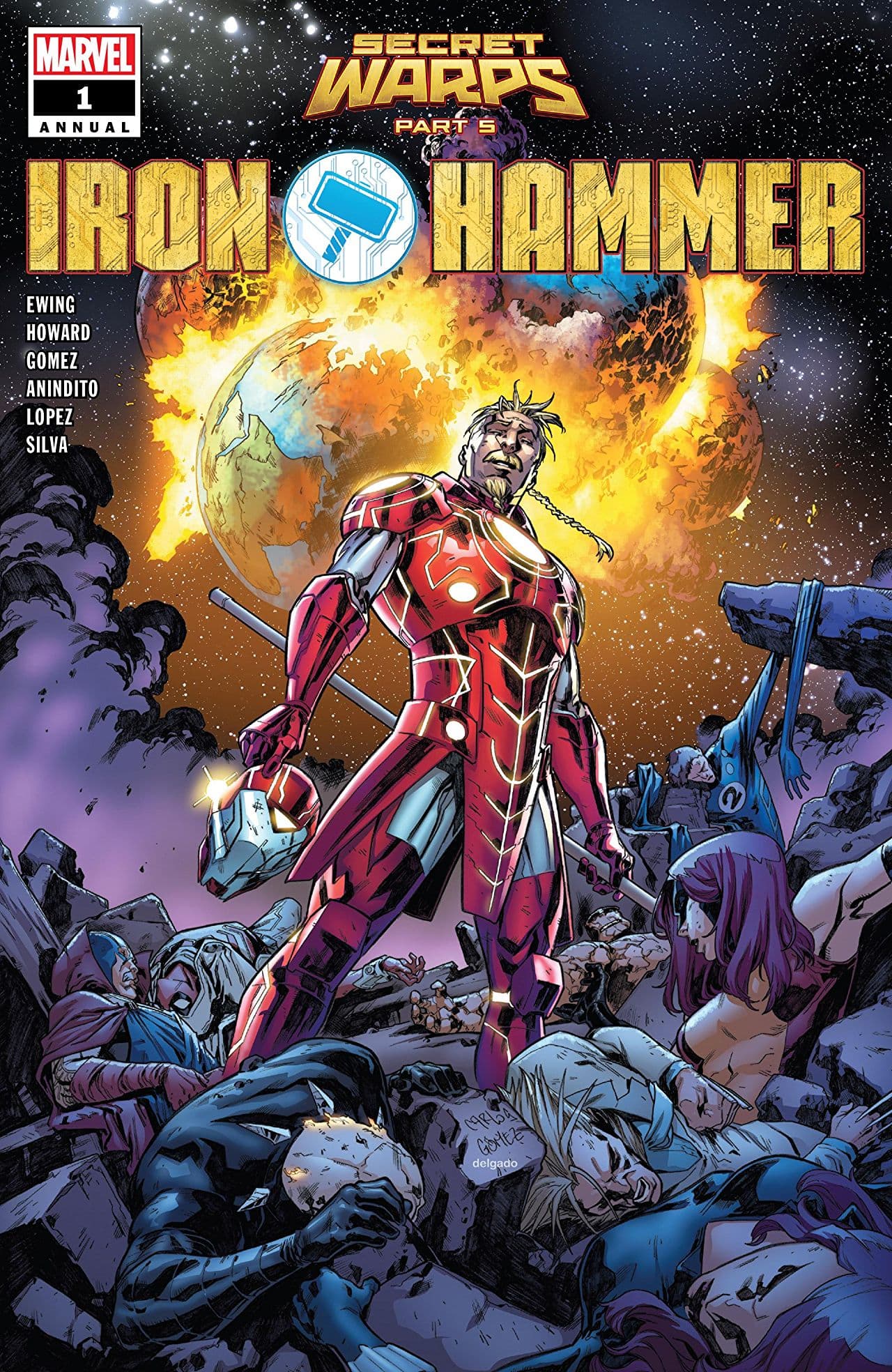 Secret Warps: Iron Hammer Annual #1 cover