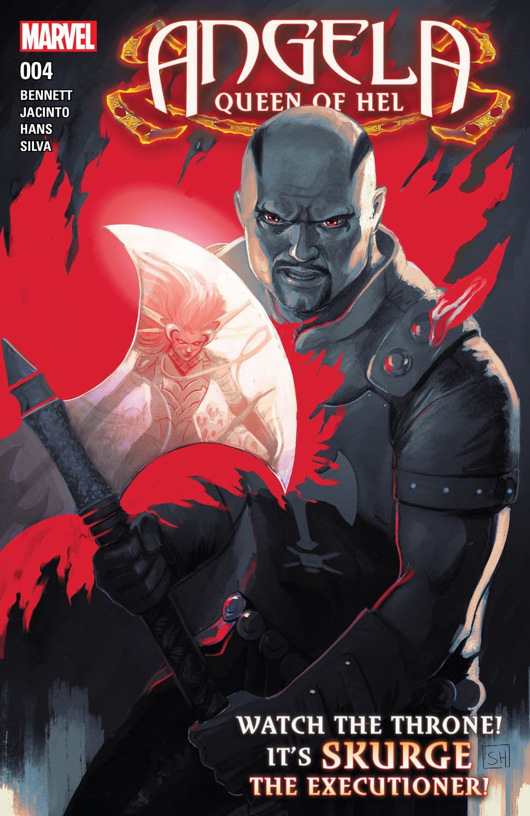 Angela, Queen of Hel #4 cover